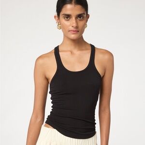 The Line By K SOPHIE TANK TOP Black